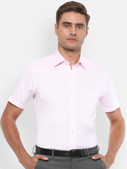 

Louis Philippe Men Pink Opaque Formal Shirt