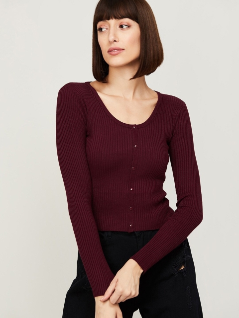 

Ginger by Lifestyle Red Regular Top