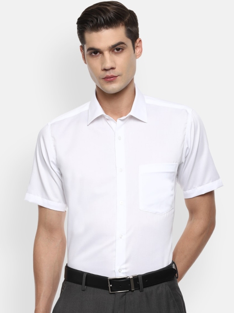

Van Heusen Men White Opaque Formal Shirt