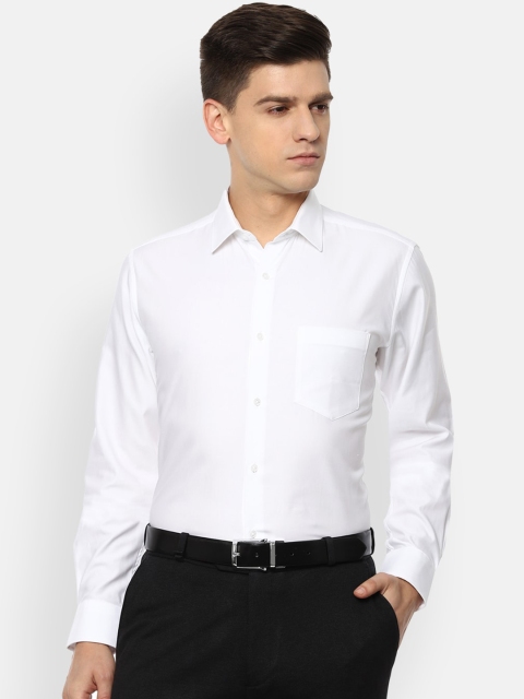 

Van Heusen Men White Opaque Formal Shirt