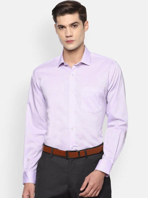 

Van Heusen Men Purple Opaque Checked Formal Shirt