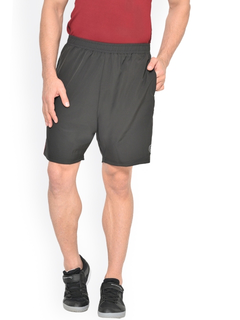 

Chkokko Men Black Running Sports Shorts