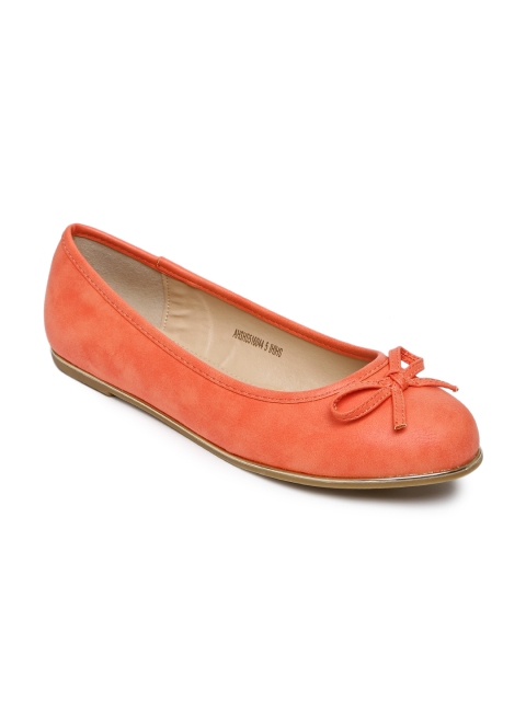 

Allen Solly Women Orange Solid Ballerinas