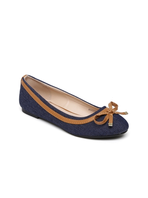 

Allen Solly Women Navy Ballerinas, Navy blue
