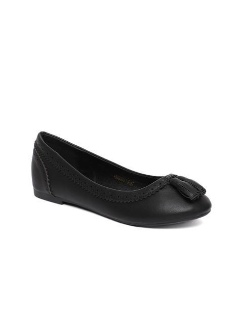 

Allen Solly Women Black Solid Ballerinas