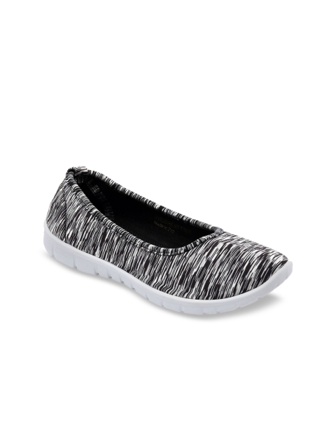 

Lavie Women Black Woven Design Slip-On Sneakers