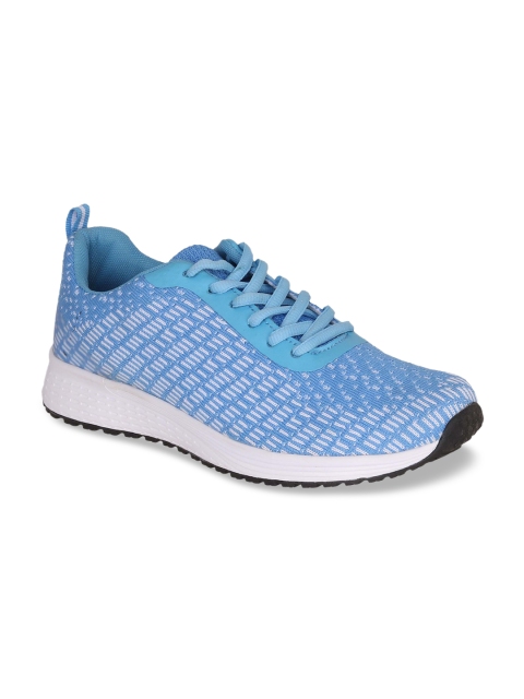 

Lavie Women Blue Printed Sneakers