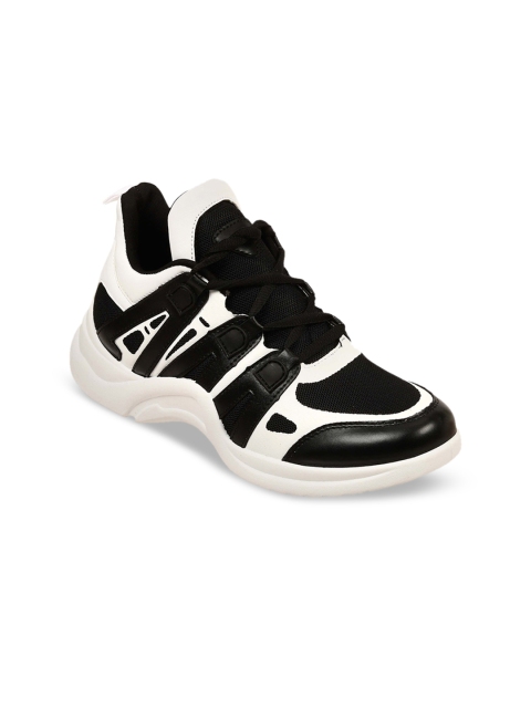 

Lavie Women Black Striped Sneakers