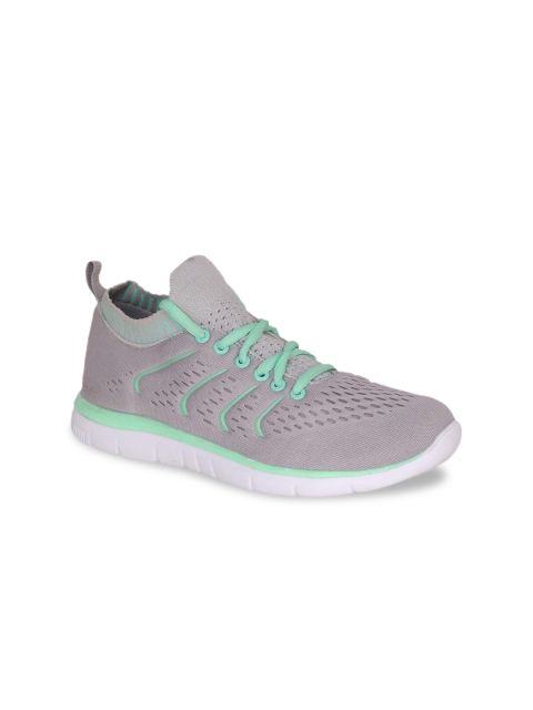 

Lavie Women Grey Woven Design Sneakers