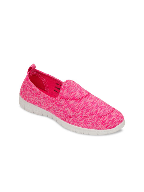 

Lavie Women Pink Slip-On Sneakers