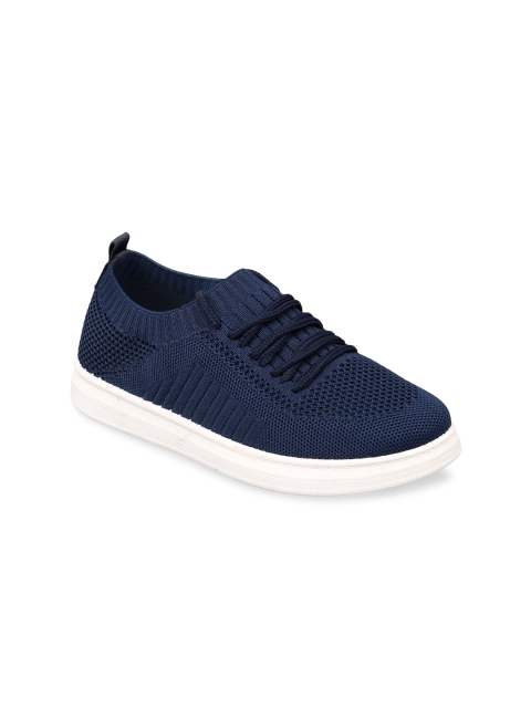 

Lavie Women Navy Blue Woven Design Sneakers