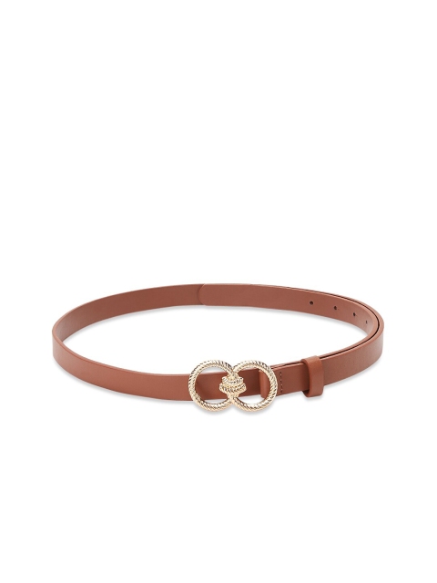 

Forever Glam by Pantaloons Women Tan PU Belt
