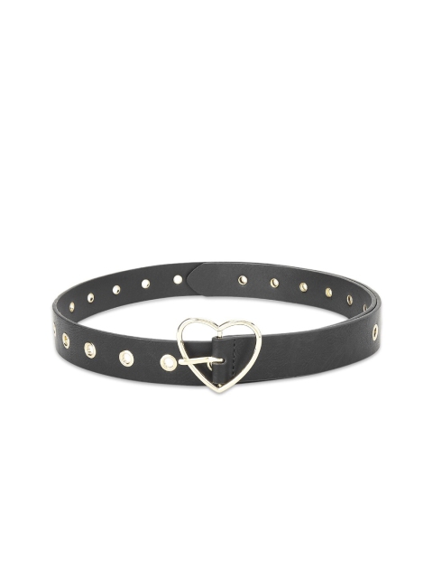 

Forever Glam by Pantaloons Women Black Textured Belt