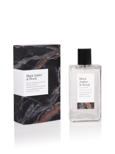 

Marks & Spencer Men Black Amber & Wood Eau de Toilette 100 ml, Transparent