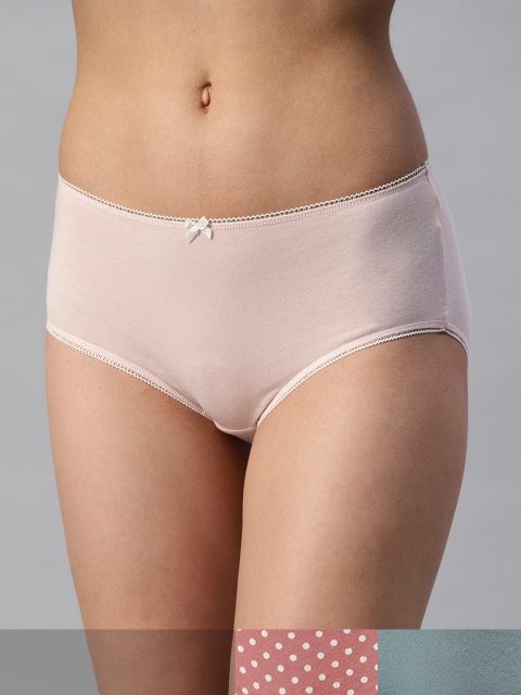 

Marks & Spencer Women Set of 3 Bikini Briefs, Pink