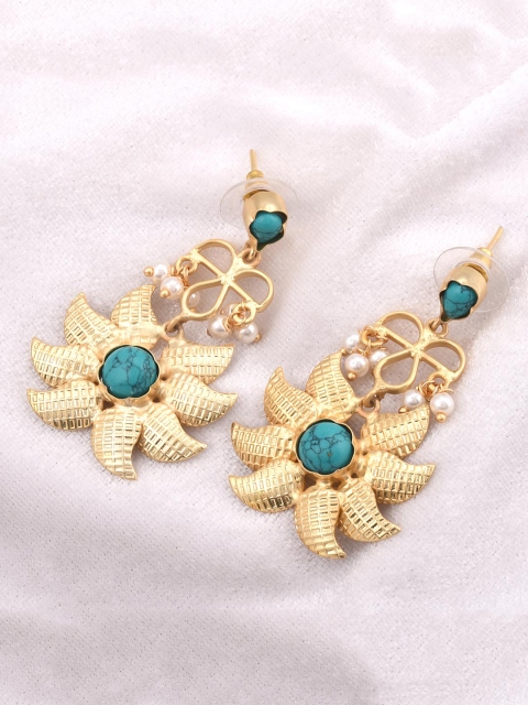 

Tistabene Blue Contemporary Drop Earrings
