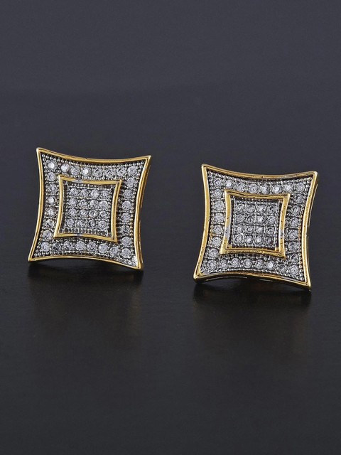 

Tistabene White Contemporary Studs Earrings