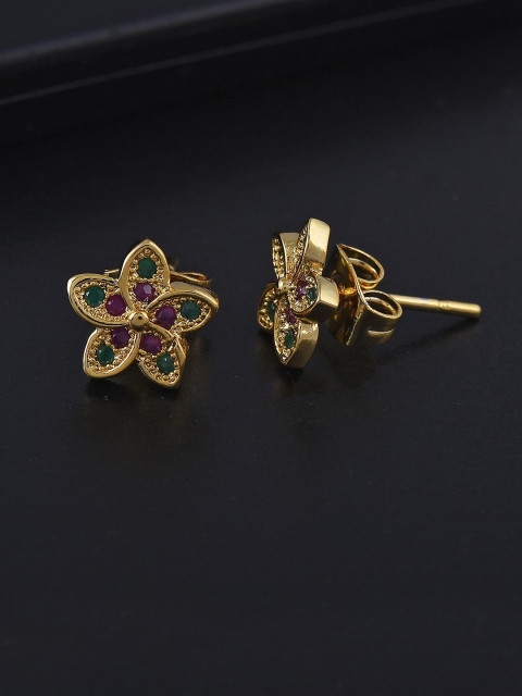 

Tistabene Green Contemporary Studs Earrings