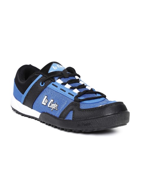 

Lee Cooper Men Blue Solid Sneakers