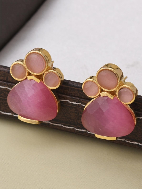 

Tistabene Pink Contemporary Studs Earrings