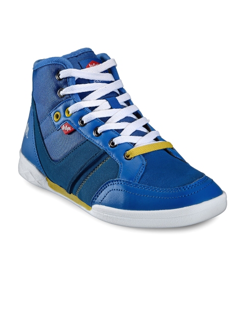 

Lee Cooper Men Blue Solid Regular Sneakers