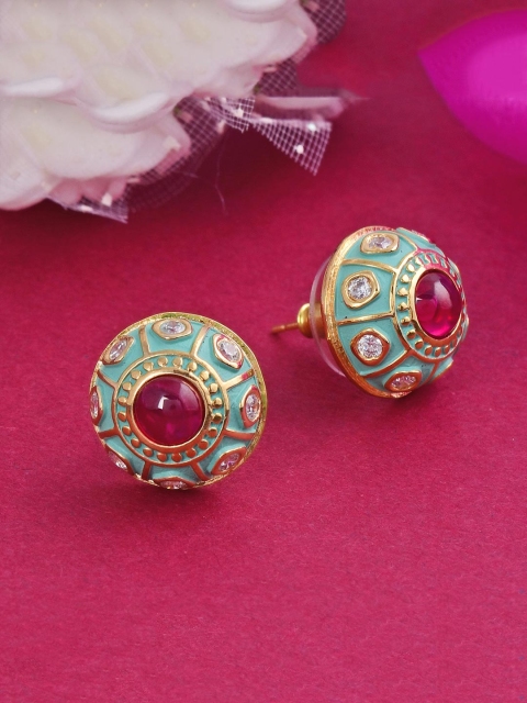 

Tistabene Red Contemporary Studs Earrings