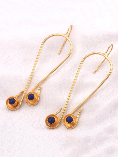 

Tistabene Blue Contemporary Drop Earrings