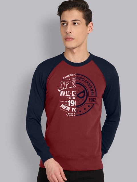 

Free Authority Spiderman Featured Men Red Printed Sweatshirt