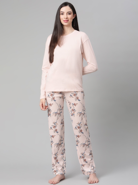 

Marks & Spencer Women Pink Night suit