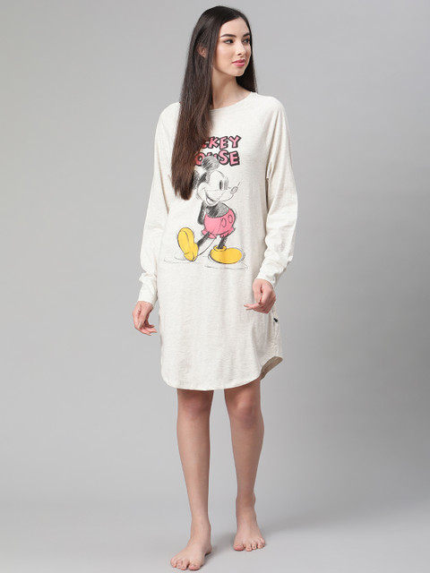 

Marks & Spencer Beige Printed Nightdress