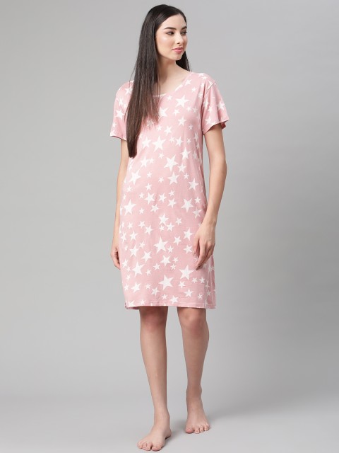 

Marks & Spencer Pink Printed Nightdress