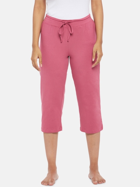 

Dreamz by Pantaloons Women Pink Cotton Capris