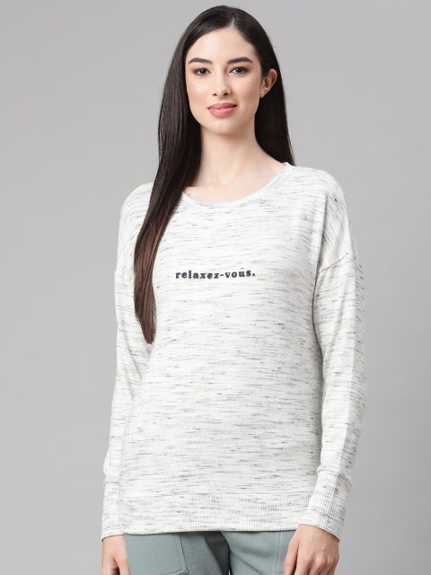 

Marks & Spencer Women Grey Printed Sweatshirt