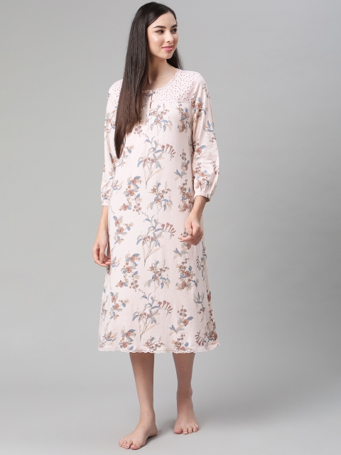 

Marks & Spencer Pink Printed Nightdress