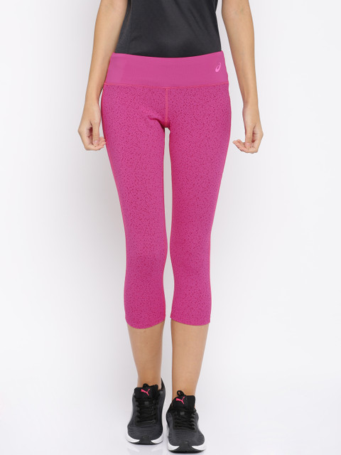 

ASICS Pink Printed Training Tights