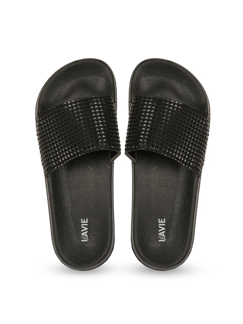 

Lavie Women Black Slip-On