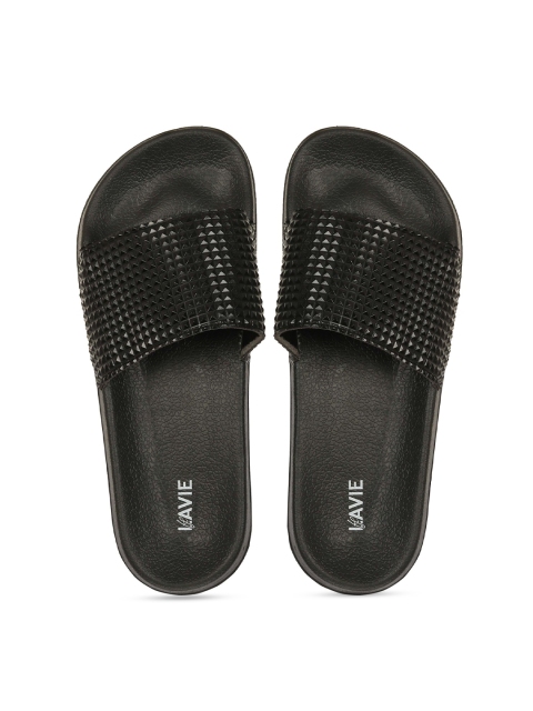 

Lavie Women Black Slip-On