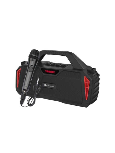 

Portronics Red & Black Chime 20W TWS Wireless Bluetooth Speaker