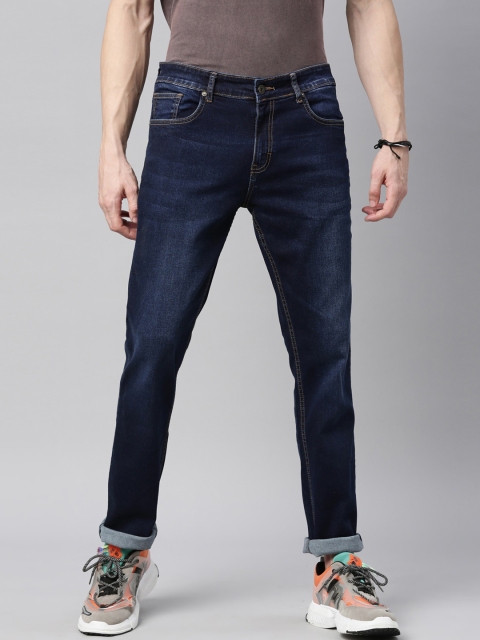 

Breakbounce Men Blue Slim Fit Light Fade Stretchable Jeans