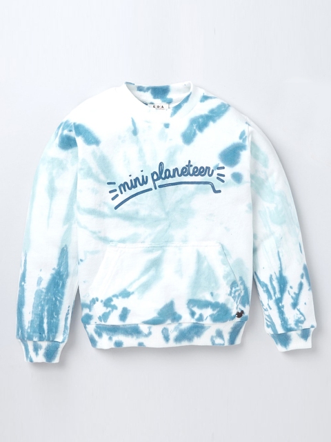 

Ed-a-Mamma Boys Blue Printed Sweatshirt