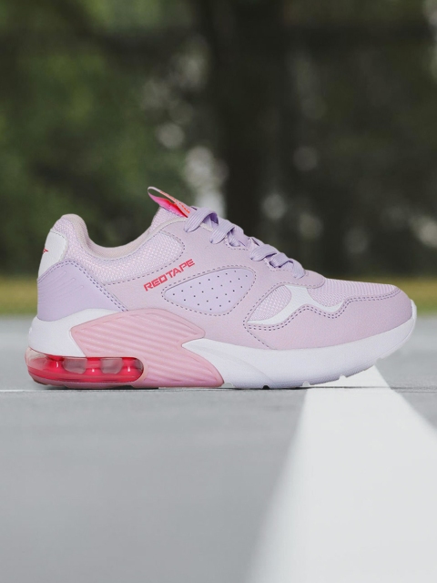 

Red Tape Women Purple Mesh Walking Shoes