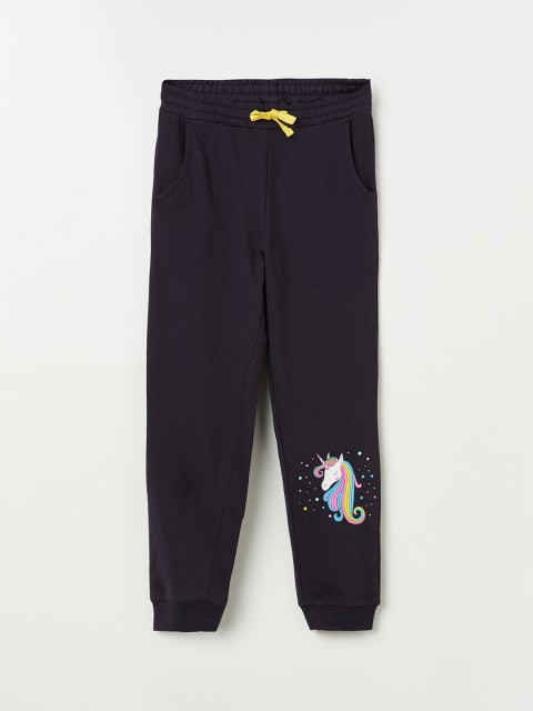 

Fame Forever by Lifestyle Girls Navy Blue Joggers Trousers