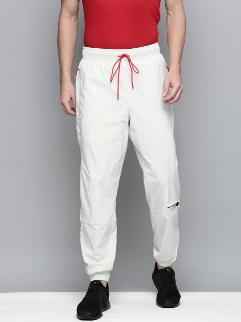

Puma Men Grey Solid Regular Joggers