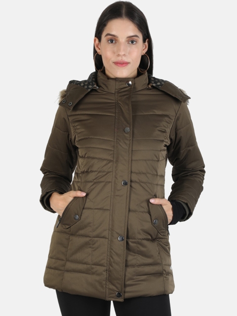

Monte Carlo Women Khaki Parka Jacket