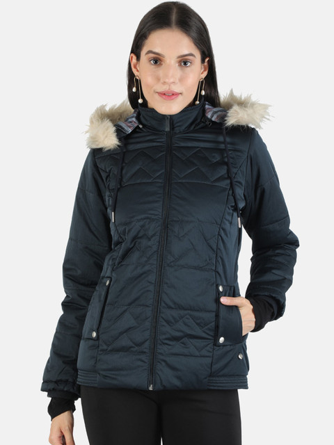 

Monte Carlo Women Navy Blue Parka Jacket
