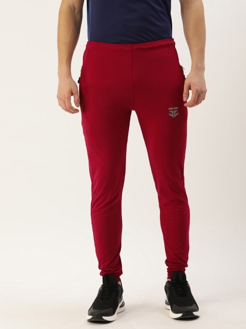 

Sports52 wear Men Maroon Slim Fit Solid Joggers