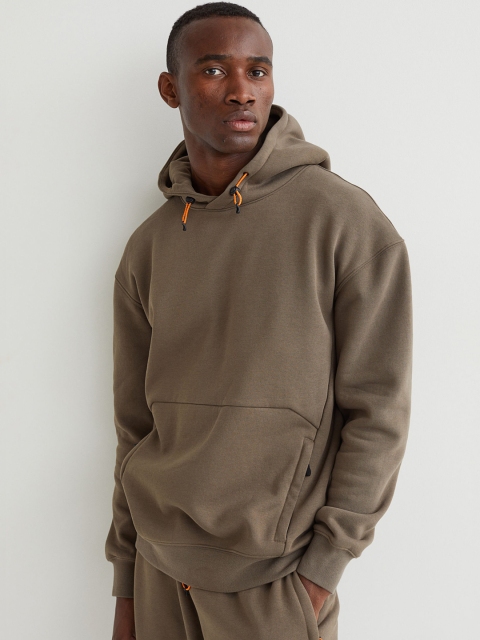 

H&M Men Green Hoodie