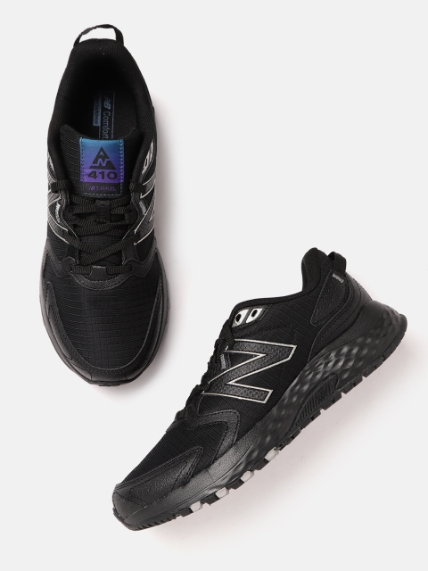 

New Balance Men Black 410 Self-Checked Running Shoes