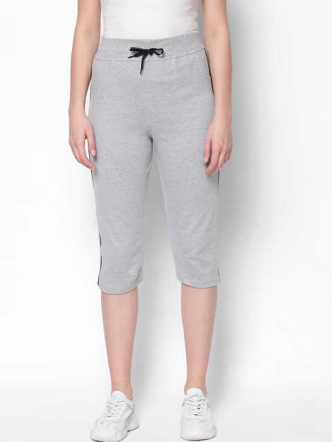 

V2 Value & Variety Women Grey Melange Capris