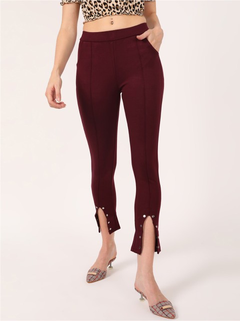 

V2 Value & Variety Women Maroon Jeggings